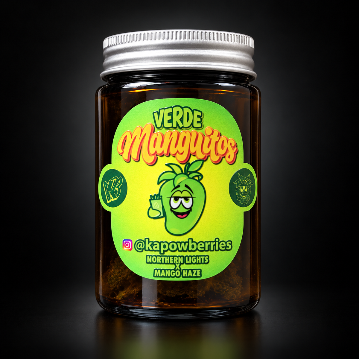 Kapow Berries - Verde Manguitos